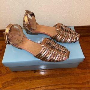 Seychelles Metallic Sandals